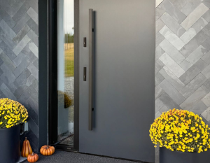 Płytki Łupek Black Slate szczotkowany 60x30x0,9-1,2 cm