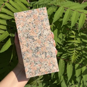 Kostka granitowa cięta czerwona płomieniowana G562 (20x10x5 )