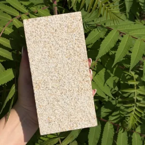 Kostka granitowa cięta żółta młotkowana G682 (20x10x5 ) 