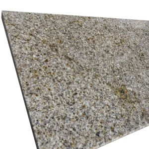 Stopnica granitowa okładzinowa polerowana żółta G682 (150x33x2)