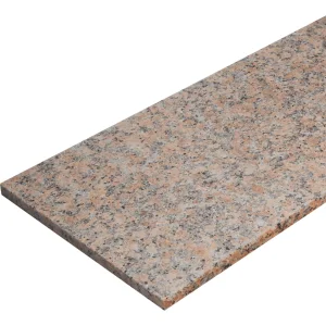 Stopnica granitowa okładzinowa płomieniowana czerwona G562 (150x33x3)