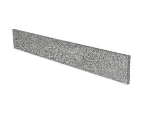 Podstopnica granitowa okładzinowa płomieniowana szara STRZELIN (150x13x4)