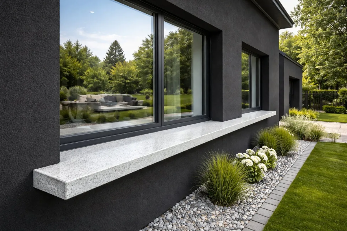 Białe parapety – klasyczny kontrast i elegancja