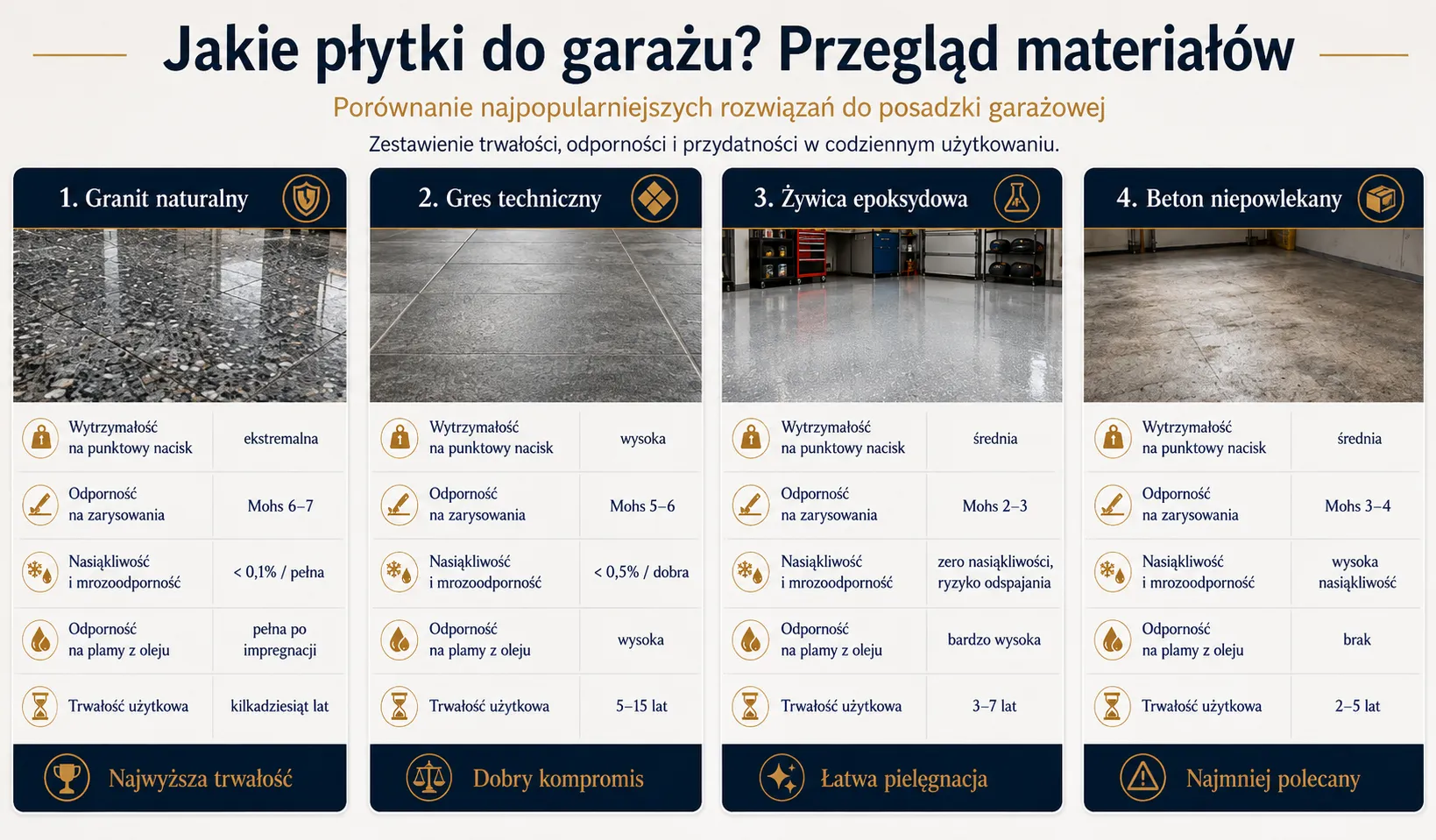 Jakie płytki do garażu? Przegląd materiałów
